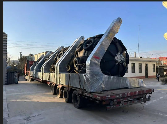Appareil de ventilation pneumatique flexible pour des opérations d'amarrage en douceur