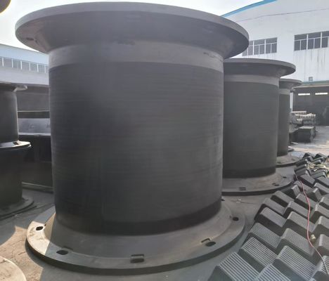 Fender en caoutchouc à super cellule pour amarrage de navires
