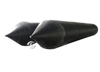 Bateau lançant les ballons en caoutchouc gonflables marins noirs de l'airbag 2.0*20m